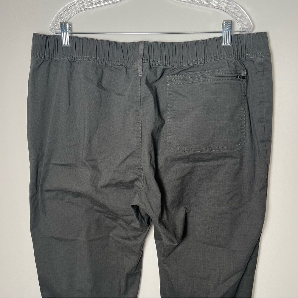 L.L Bean Mens Explorer Ripstop Pants Comfort Waist Tapered XL 32” Gray Gorpcore - Picture 6 of 11